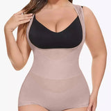 Mesh Seamless Waist Slimmer Corset Butt Shaping Shapewear Bodysuit