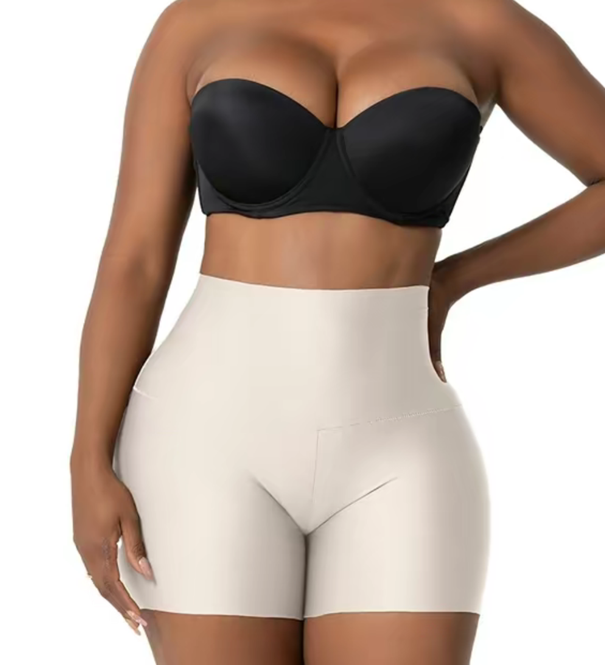 Women's Seamless High Waisted Body Shaper Shorts