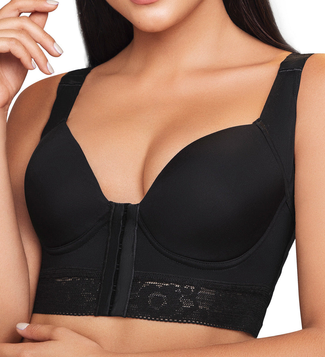 Women Full Cup Push Up Wirefree Bra