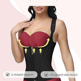 Waist Trainer for Women Body Shaper Corset Vest Tank Top with Steel Bones