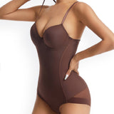 Breast Push Up Butt Lift Bodysuit Shapewear With Bra