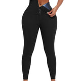 High Compression Butt Lifting Wide Waistband Shaper Leggings