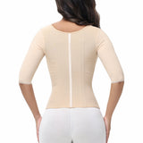 Sorelyne® Girdles Colombianas High Compression Half Sleeves V Neck Waist Trainer