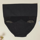 Women's Seamless Shapewear Panty High Waist Sexy Hollow Out Briefs
