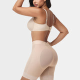 High Waist Seamless Mesh Butt Lifting Shaper Shorts