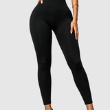 High Waist Ribbed Seamless Hip Lift Yoga Leggings