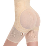 Seamless Mesh Breathable Compression Boyshorts Tummy Control Thigh Slimmer Shapewear Shorts