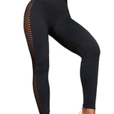 Women's Seamless Elastic Butt lifting Sweat-absorbing Fitness Yoga Pants