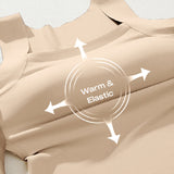 U Neck Seamless Stretchy Sleeveless Shapewear Built-In Bra Tank Tops