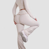 Ballet Ruffled Flare Leggings