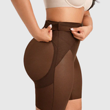 High Waist Mid-Thigh Breathable Mesh Butt Lifting Shorts