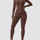 2 Piece Seamless Activewear Set for Yoga and Fitness