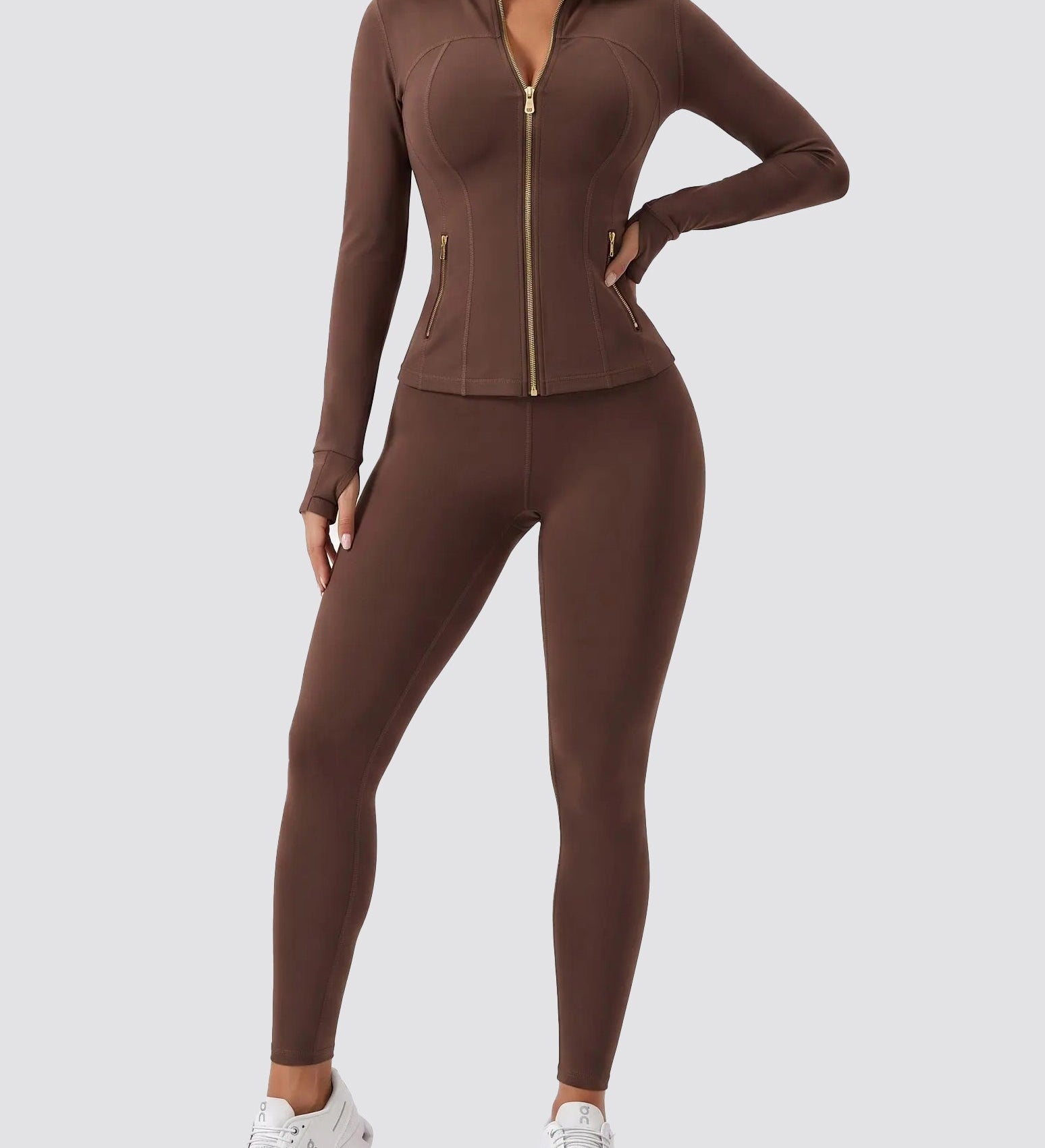 2 Piece Seamless Activewear Set for Yoga and Fitness