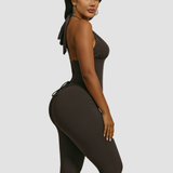 Hourglass Figure The Corset Body Shaper Waist Cincher Capri Jumpsuit Two-Piece Set