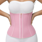 High Compression Front Zipper Multi Hooks Tummy Control  Waist Trainer