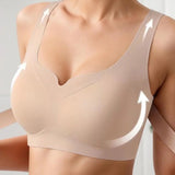 Women's Seamless Push-Up Support Shaper Bra