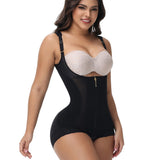 Sorelyne® Seamless Mesh Splicing Firm Control Shapewear Open Bust Butt Lift Bodysuit