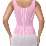 Adjustable Strap High Compression Zipper Bustier Shaper Vest