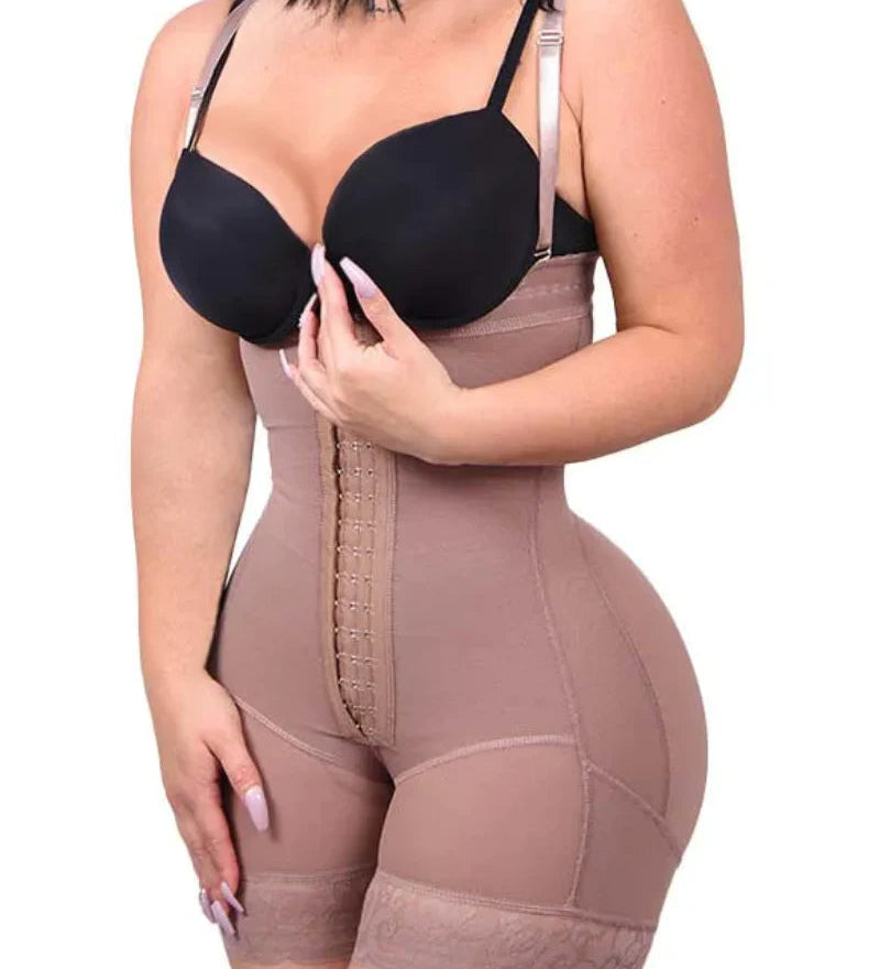 Sorelyne® Tummy Control Body Shaper Butt Lifter Thigh Slimmer Girdle Plus Shapewear with Zipper Crotch