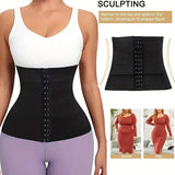 Waist Trainer Corset Double Belt Breathable Belly Slimming Workout Adjustable Girdles Girdle