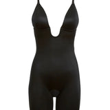 Sorelyne® Deep V Neck Low Back Built In Bra Shapewear Bodysuit