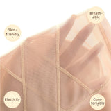 Mesh Tummy Control Butt Lift Smoothing Shaping Shorts With Sponge Pad