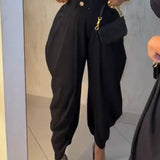 Sorelyne® Leisure High Waisted Pleated Wide Leg Harem Pants