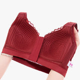 Front Closure Minimizer Butterfly Backless Bra Adjustable Wireless Comfort Bra