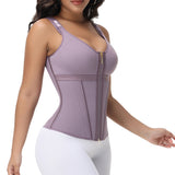 Sorelyne® Girdles Colombianas Zip Front Steel Bone Tummy Control Waist Trainer