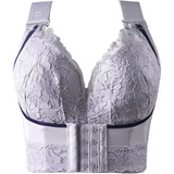 Women's Large Size Front Clasp Push Up Shaping Bra