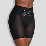 High Waist Mesh Butt Lifter Compression Shaping Shorts
