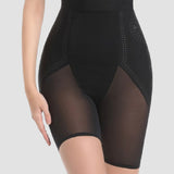 Seamless Mesh Breathable Compression Boyshorts Tummy Control Thigh Slimmer Shapewear Shorts