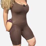 Seamless Easy Release Back Mid Thigh Seamless Tummy Control Shaping Bodysuit