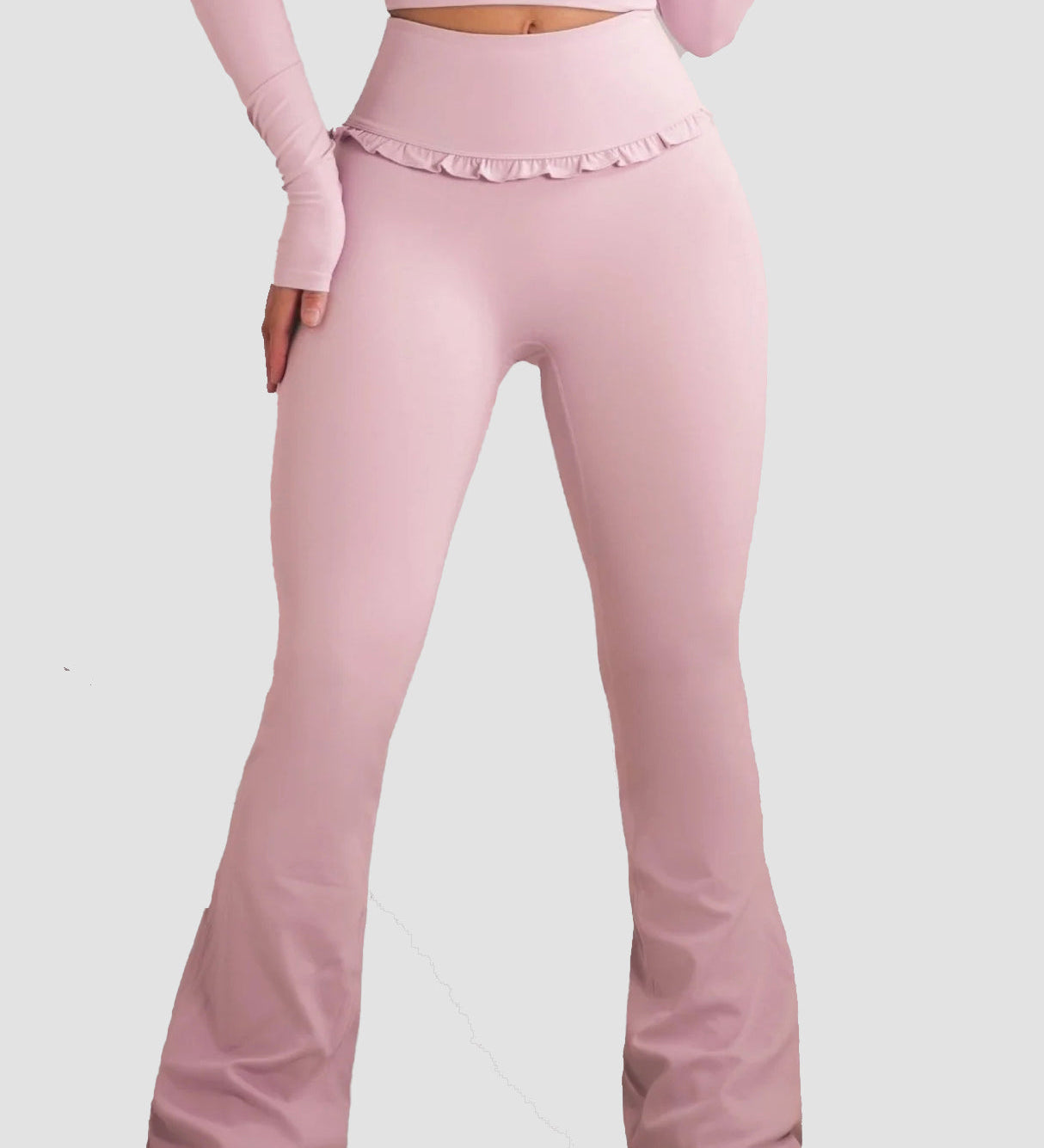 Ballet Ruffled Flare Leggings