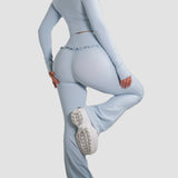 Ballet Ruffled Flare Leggings