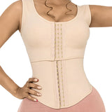 High Compression Corset Tank Top Built-in Bra Waist Trainer