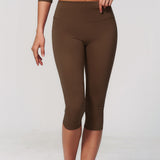 High Waist Tummy Control Butt Lifting Capri Yoga Leggings