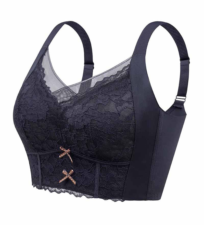 Breathable Wireless Lace Full Coverage Comfortable Bra