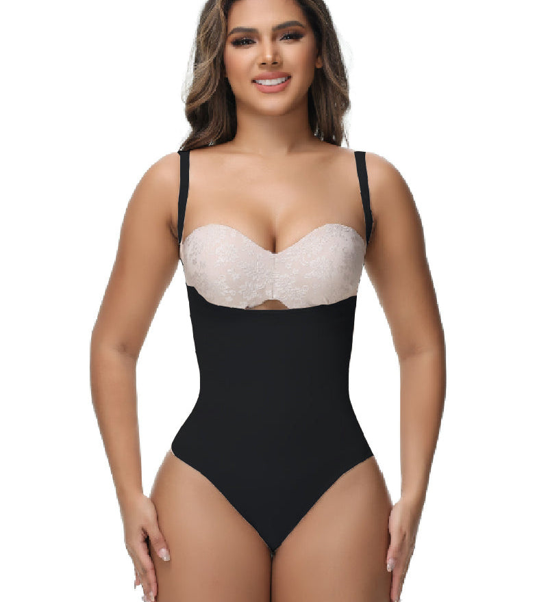 Sorelyne® Seamless Tummy Control Thong Body Shaper High Waisted Girdle Butt Lifter Bodysuit