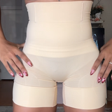High Waist Wide Waistband Tummy Control Shaping Shorts Seamless Butt Lifter Thigh Shaper