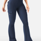High Waisted Stretch Butt Lifting Cargo Leggings
