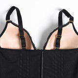 Sorelyne® Girdles Colombianas Love Pattern Corset Top Zipper Waist Trainer