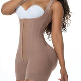 Sorelyne® High Compression Open Bust Shapewear With Hook Shaper Slimming Bodysuit  Tummy Control Girdles