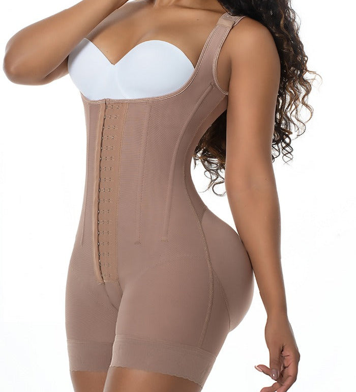 Sorelyne® High Compression Open Bust Shapewear With Hook Shaper Slimming Bodysuit  Tummy Control Girdles