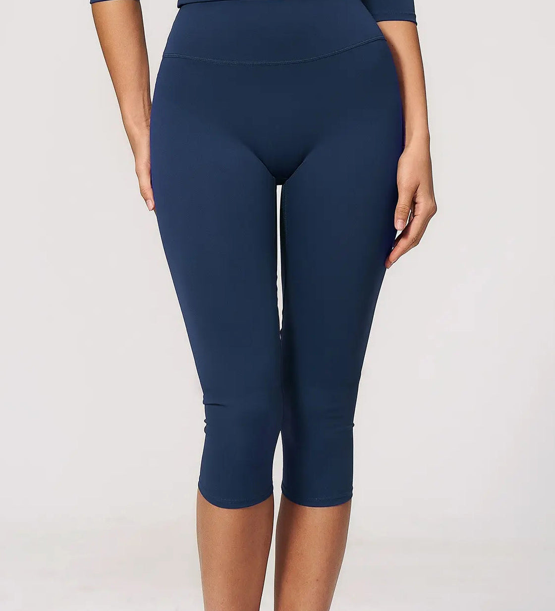 High Waist Tummy Control Butt Lifting Capri Yoga Leggings