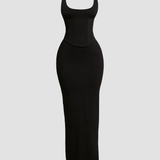 Hourglass Figure Body Shaper The Corset Maxi Dress Two-Piece Set