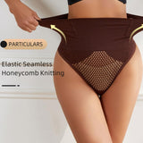 Hollow Thin High Waist Shapewear Tummy Shaping Thong