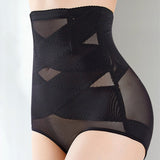 Tummy Control Shapewear Panties Breathable Butt Lifter Triangle Shorts With Crossover Design