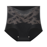 High Waist Floral Lace Tummy Control Shaping Panties