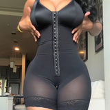 Girdles Colombianas Mesh Zipper Crotch High Compression Body Shaper